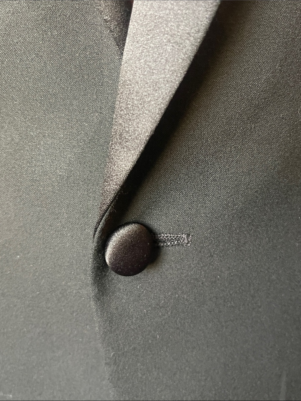 40s Men's Black Single-Breasted Blazer - Classic Tailored Style - Picture 7 of 11